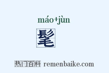 髦儁是什么意思的图片